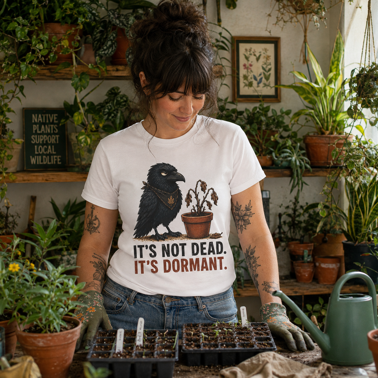 It's Not Dead, It's Dormant Echo T‑Shirt