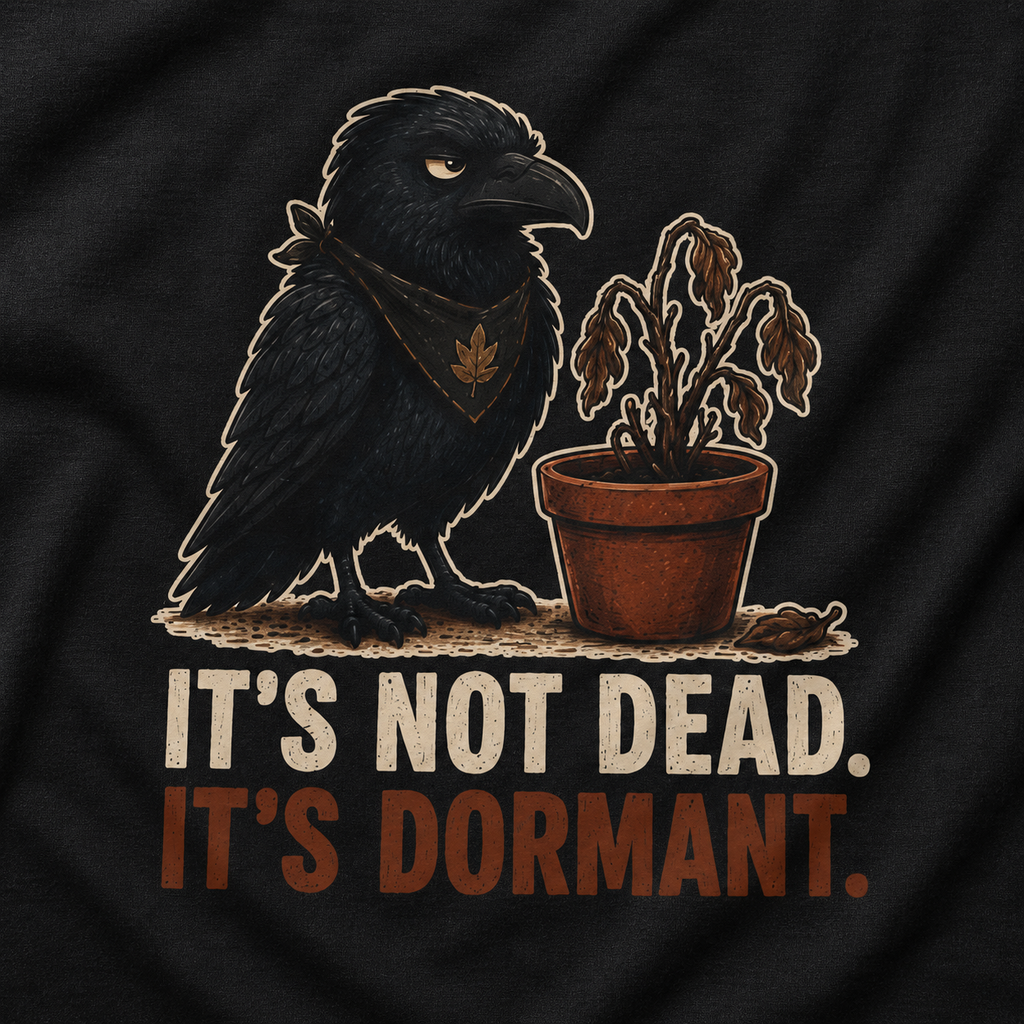 It's Not Dead, It's Dormant Echo T‑Shirt