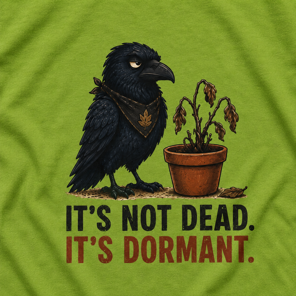 It's Not Dead, It's Dormant Echo T‑Shirt