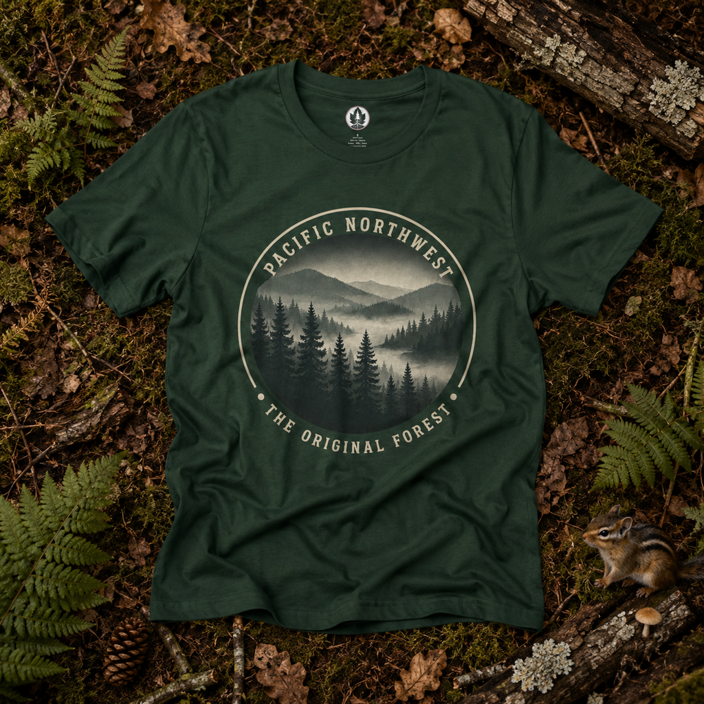 Pacific Northwest T‑Shirt — “The Original Forest” Tee