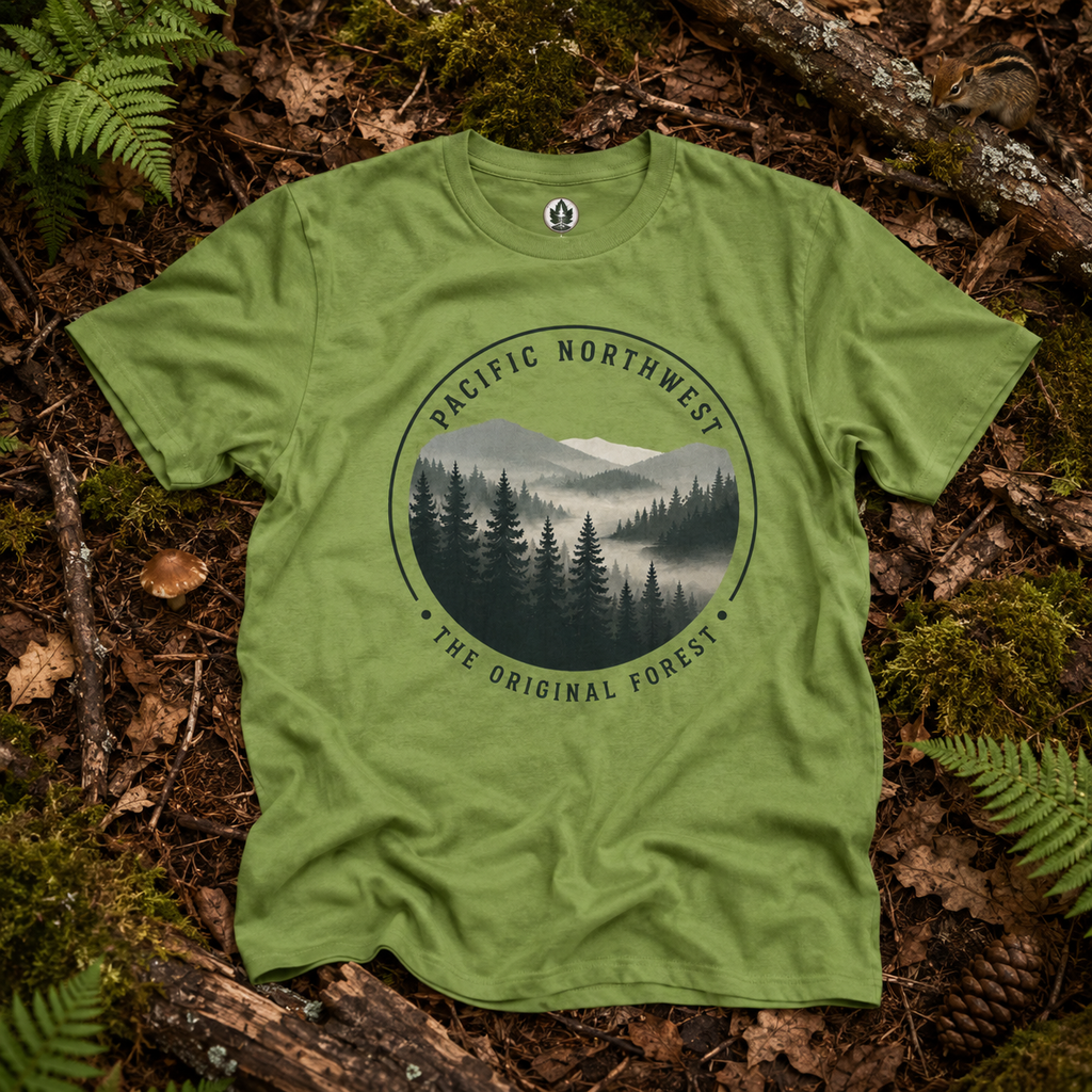 Pacific Northwest T‑Shirt — “The Original Forest” Tee