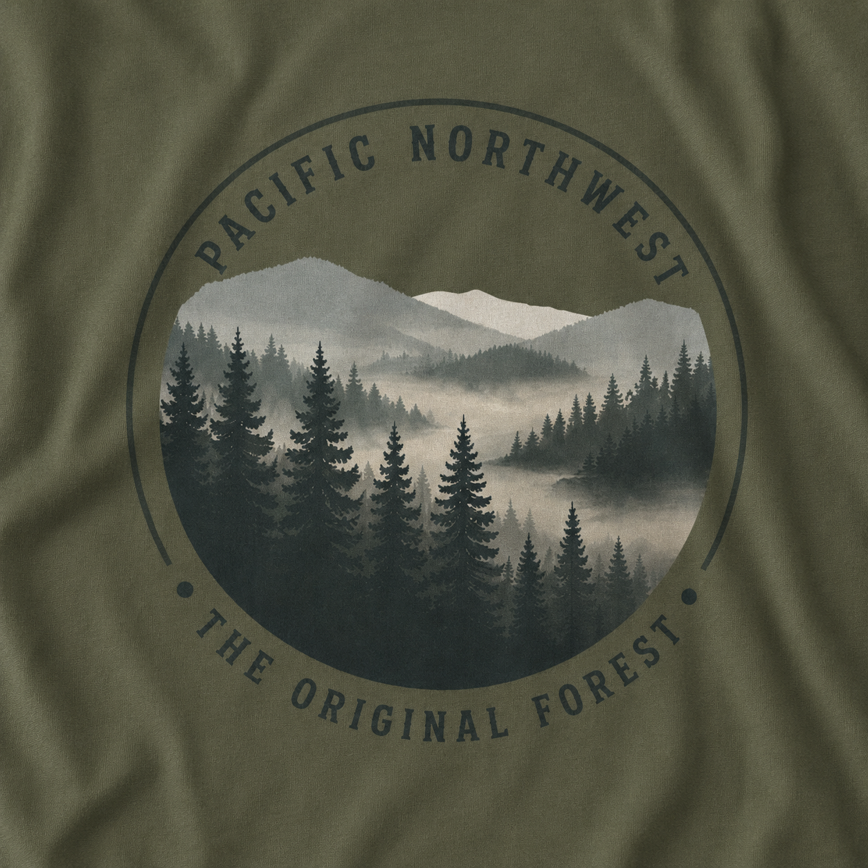 Pacific Northwest T‑Shirt — “The Original Forest” Tee