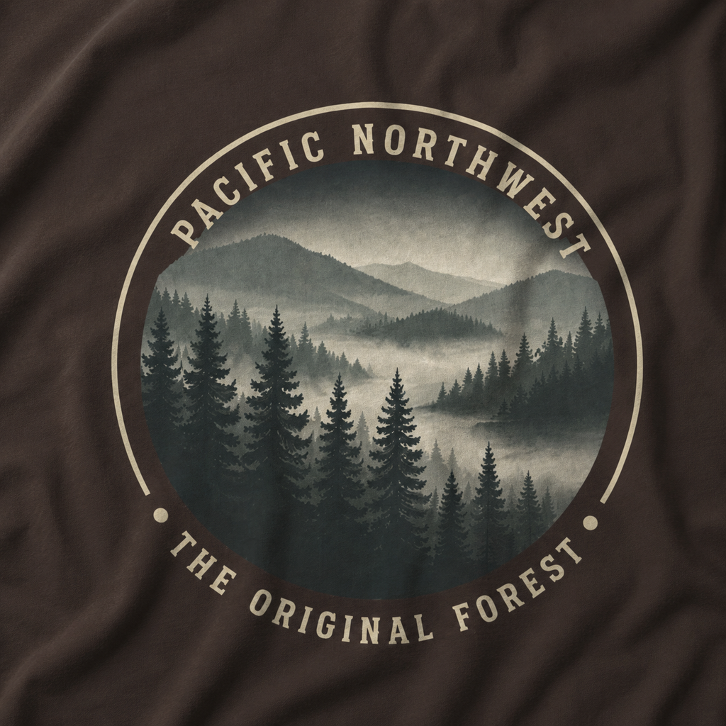 Pacific Northwest T‑Shirt — “The Original Forest” Tee