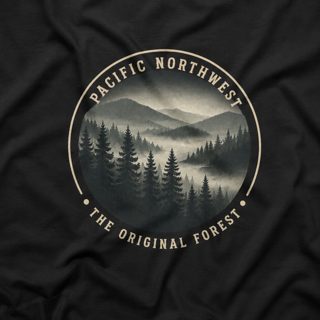 Pacific Northwest T‑Shirt — “The Original Forest” Tee