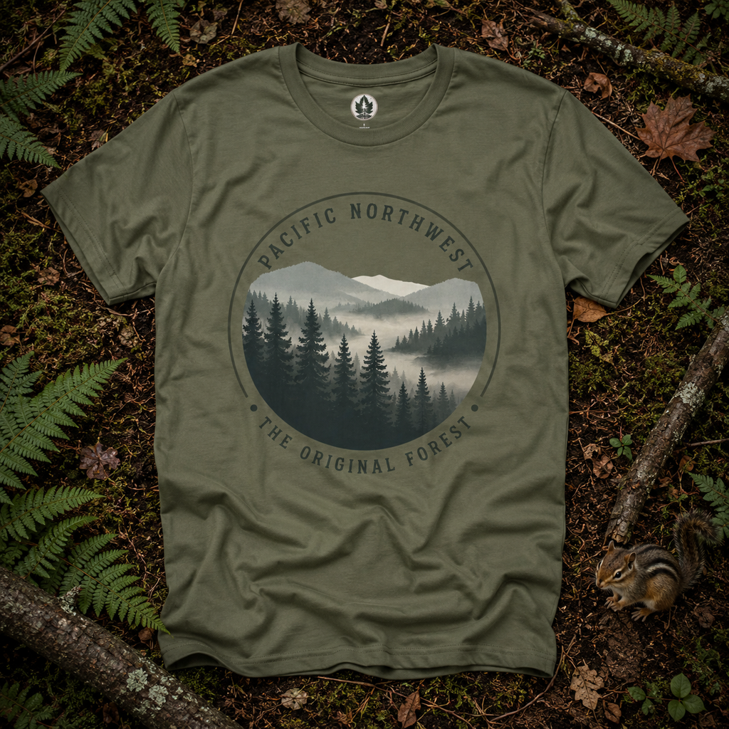Pacific Northwest T‑Shirt — “The Original Forest” Tee