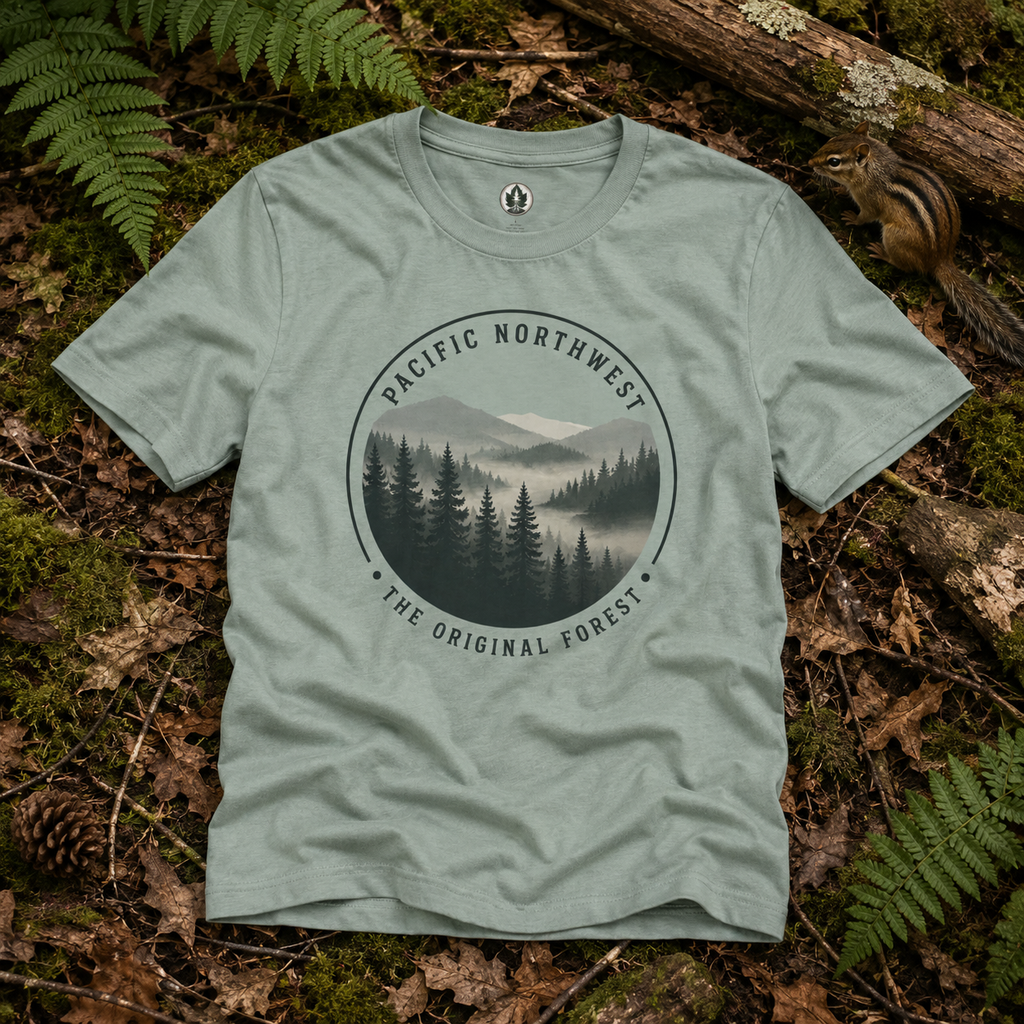Pacific Northwest T‑Shirt — “The Original Forest” Tee