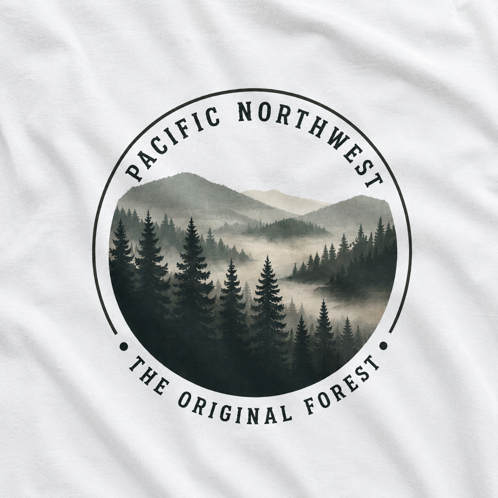 Pacific Northwest T‑Shirt — “The Original Forest” Tee