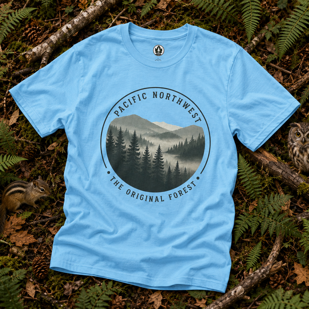 Pacific Northwest T‑Shirt — “The Original Forest” Tee