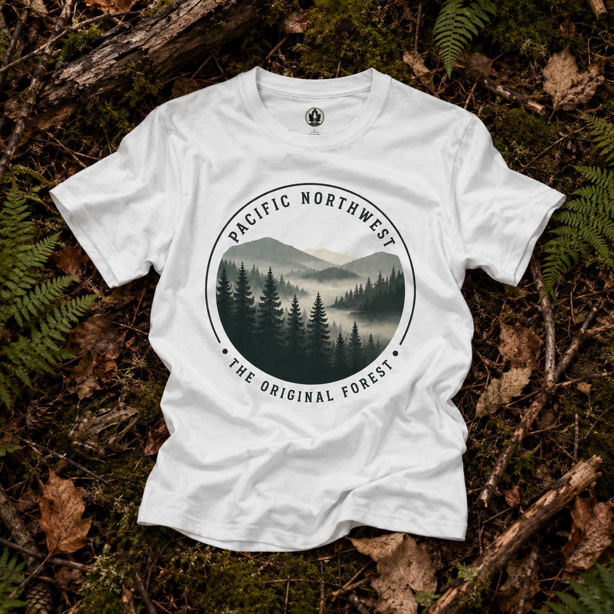 Pacific Northwest T‑Shirt — “The Original Forest” Tee