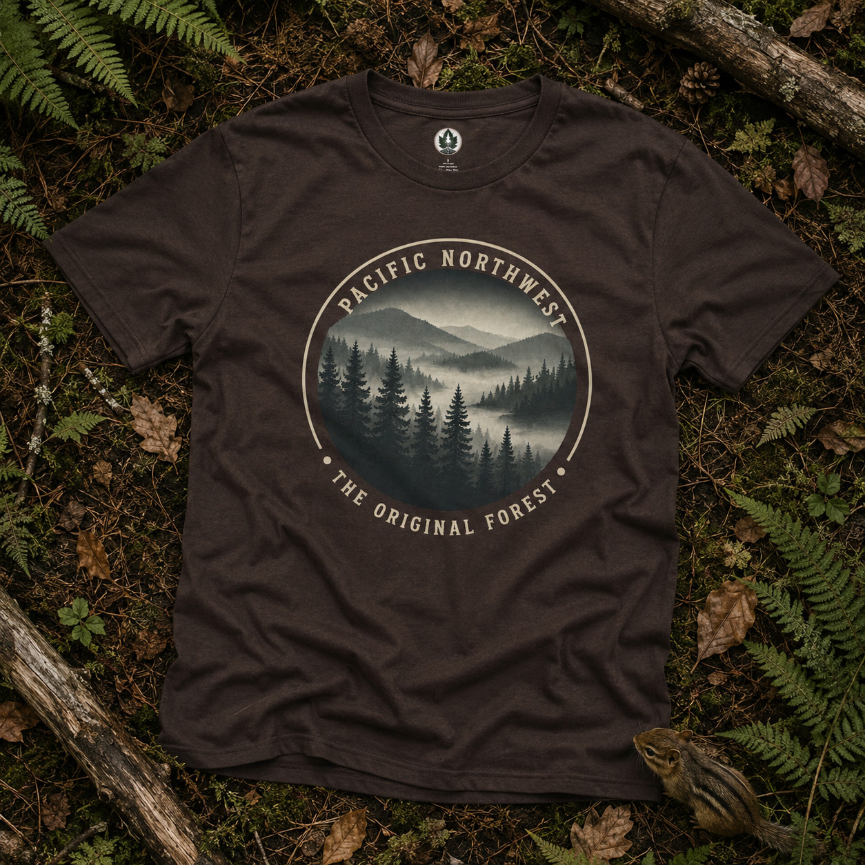 Pacific Northwest T‑Shirt — “The Original Forest” Tee