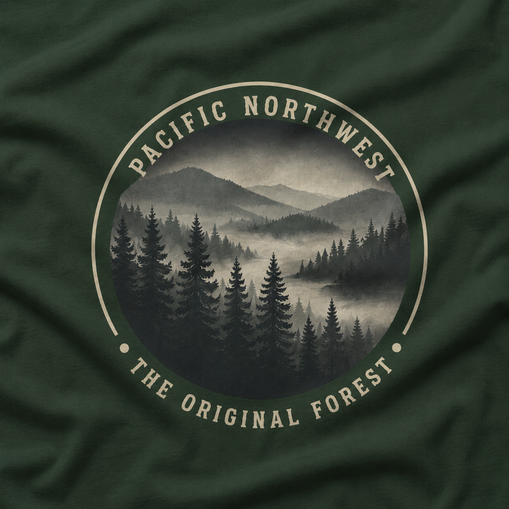 Pacific Northwest T‑Shirt — “The Original Forest” Tee