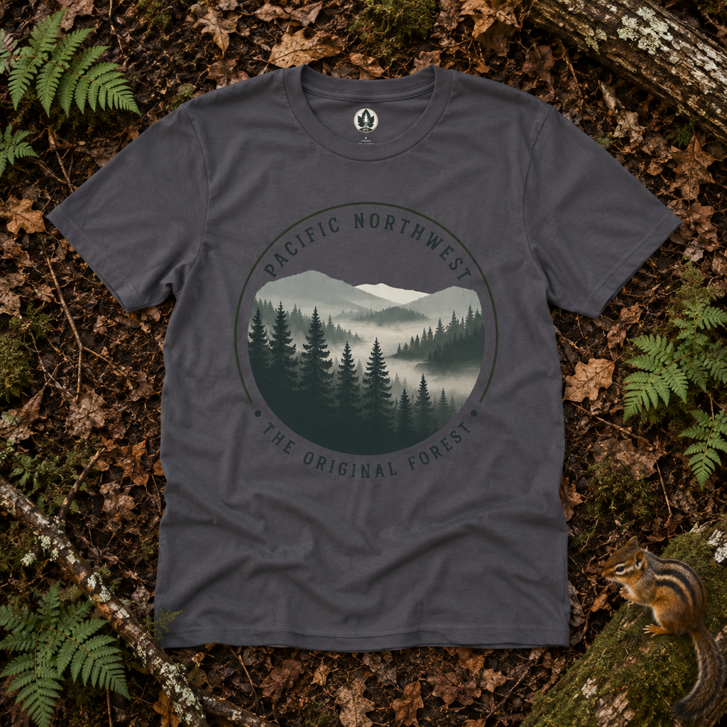 Pacific Northwest T‑Shirt — “The Original Forest” Tee
