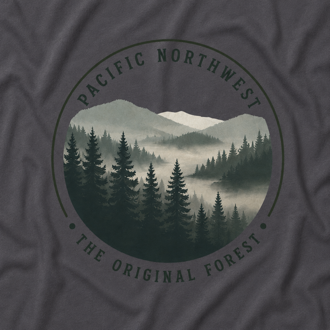 Pacific Northwest T‑Shirt — “The Original Forest” Tee
