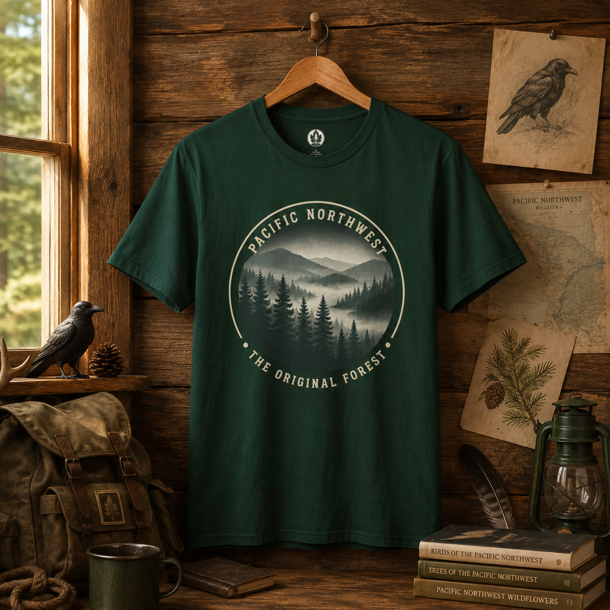 Pacific Northwest T‑Shirt — “The Original Forest” Tee