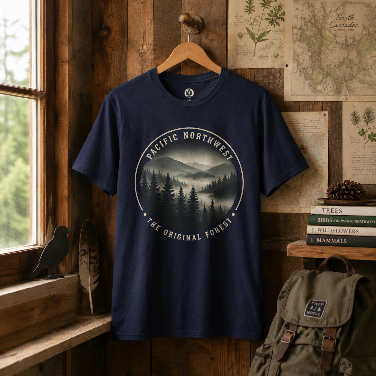 Pacific Northwest T‑Shirt — “The Original Forest” Tee