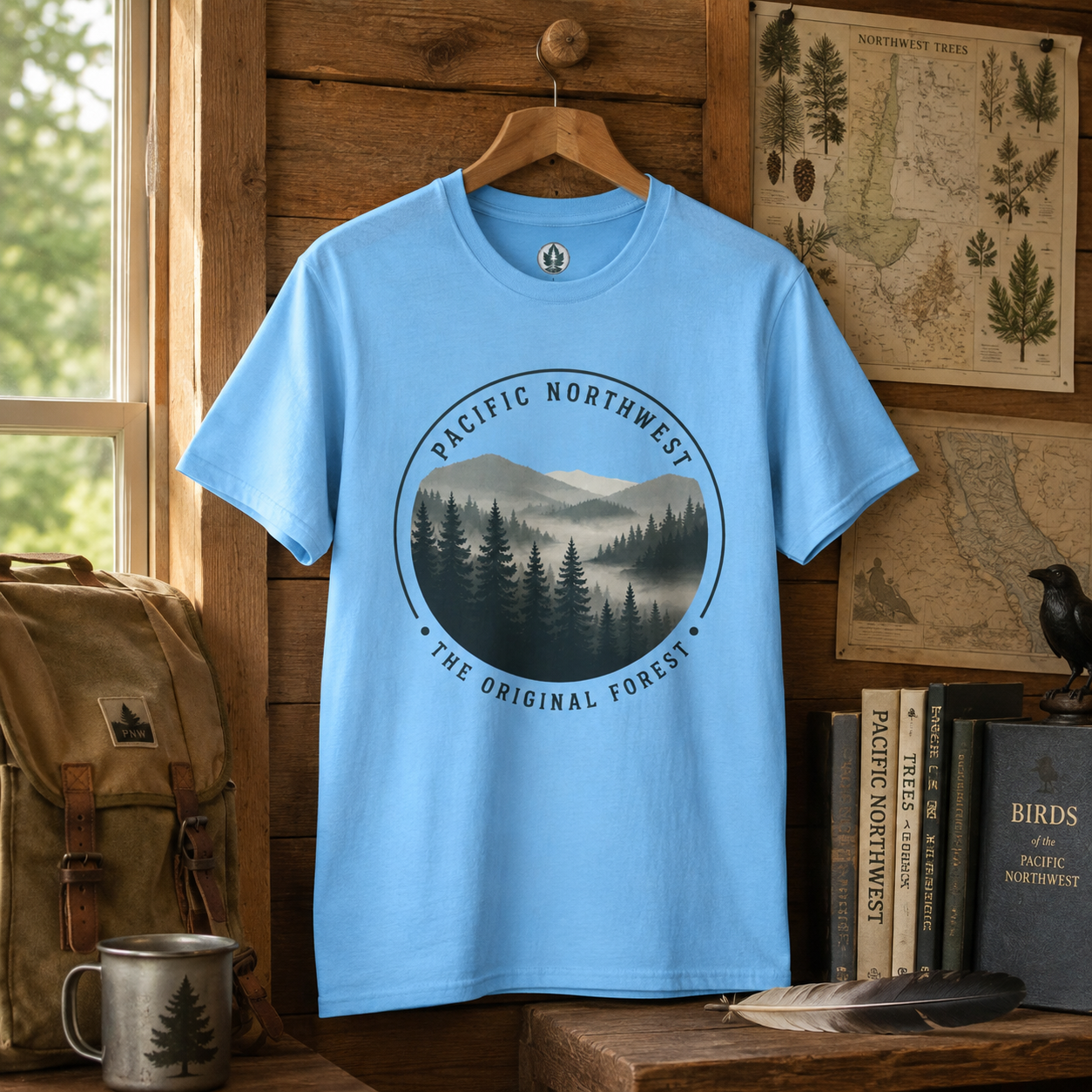 Pacific Northwest T‑Shirt — “The Original Forest” Tee