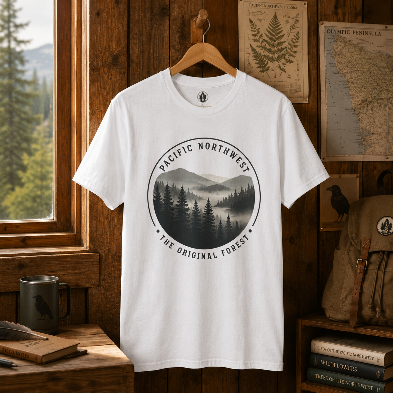Pacific Northwest T‑Shirt — “The Original Forest” Tee