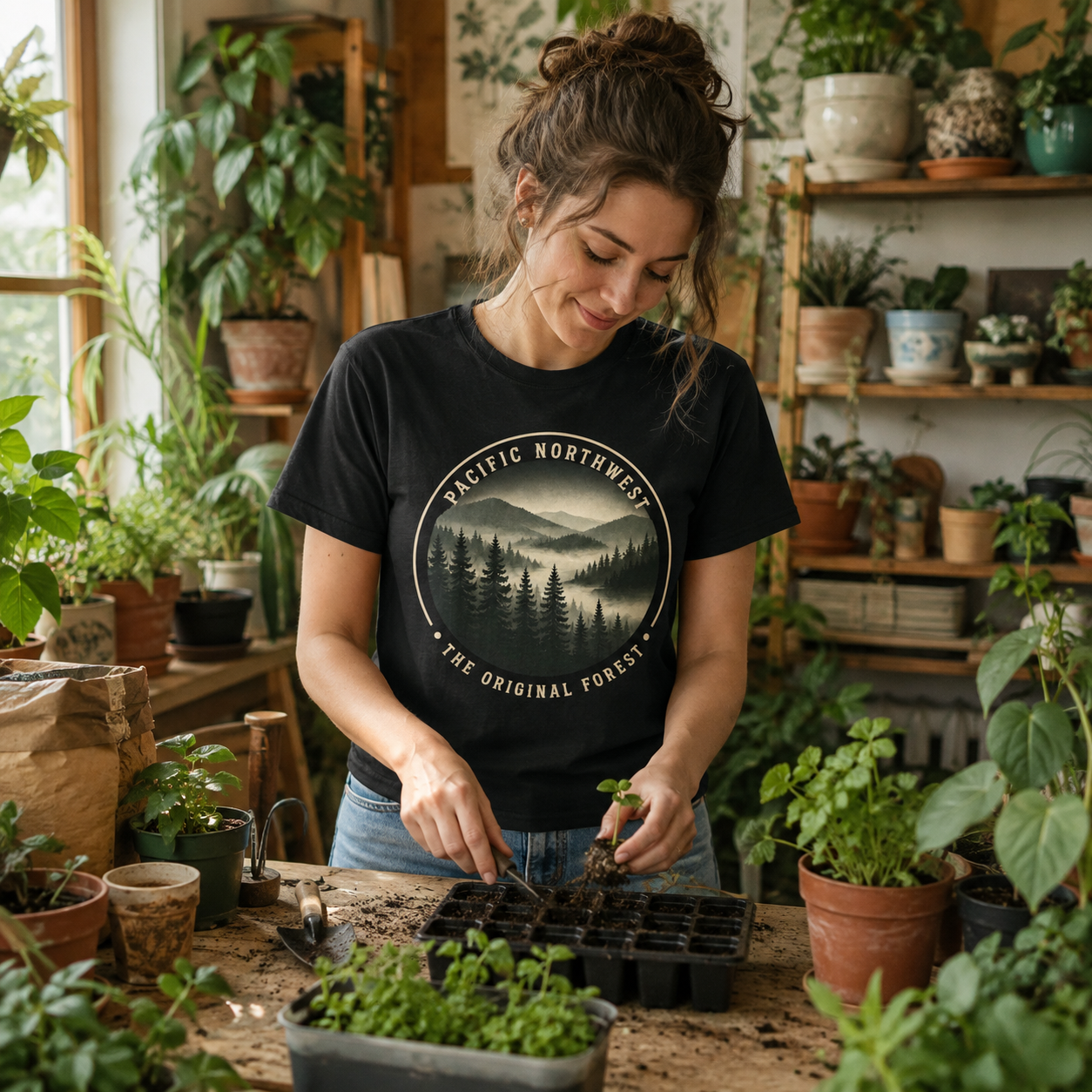 Pacific Northwest T‑Shirt — “The Original Forest” Tee