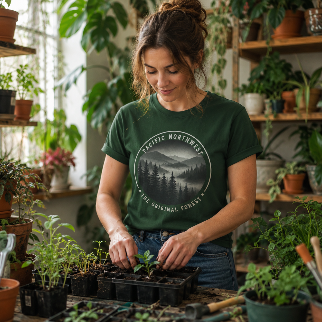 Pacific Northwest T‑Shirt — “The Original Forest” Tee