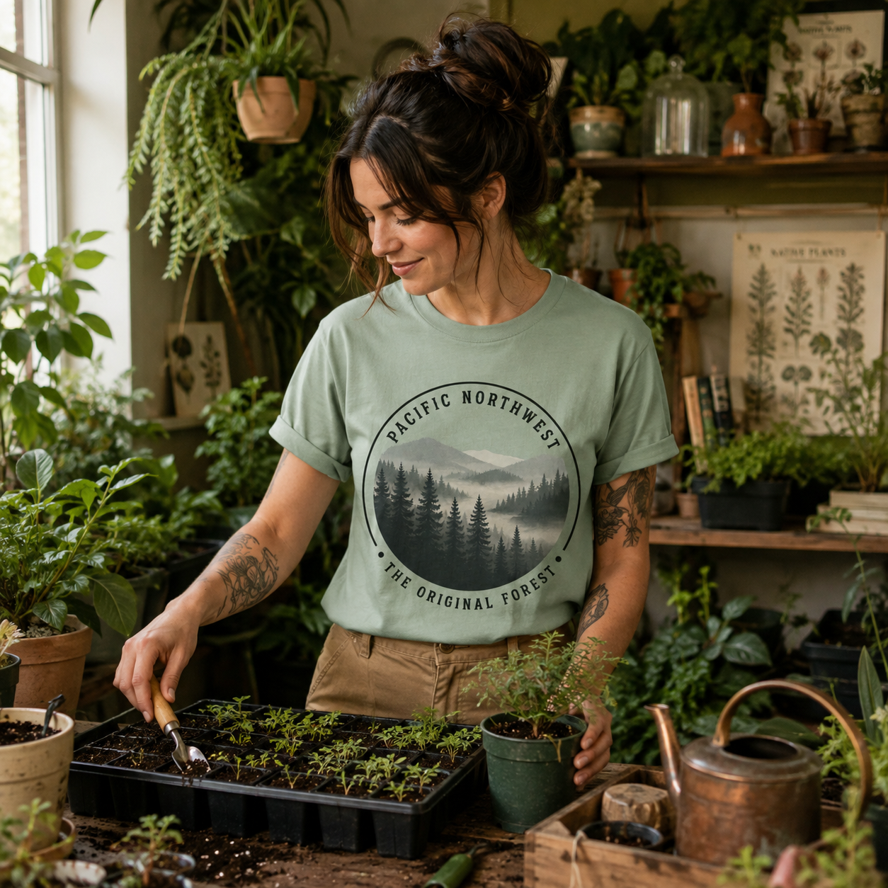 Pacific Northwest T‑Shirt — “The Original Forest” Tee
