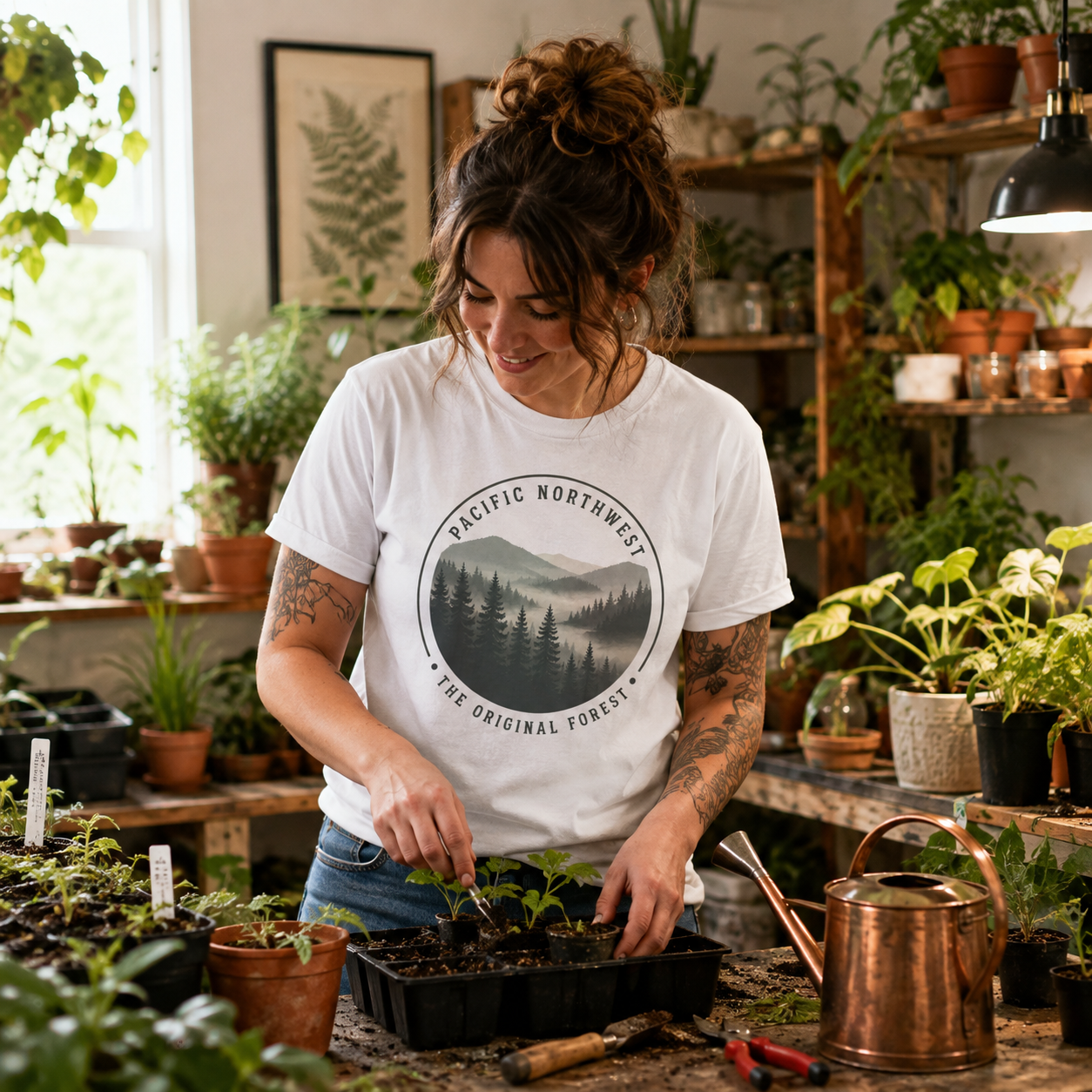 Pacific Northwest T‑Shirt — “The Original Forest” Tee