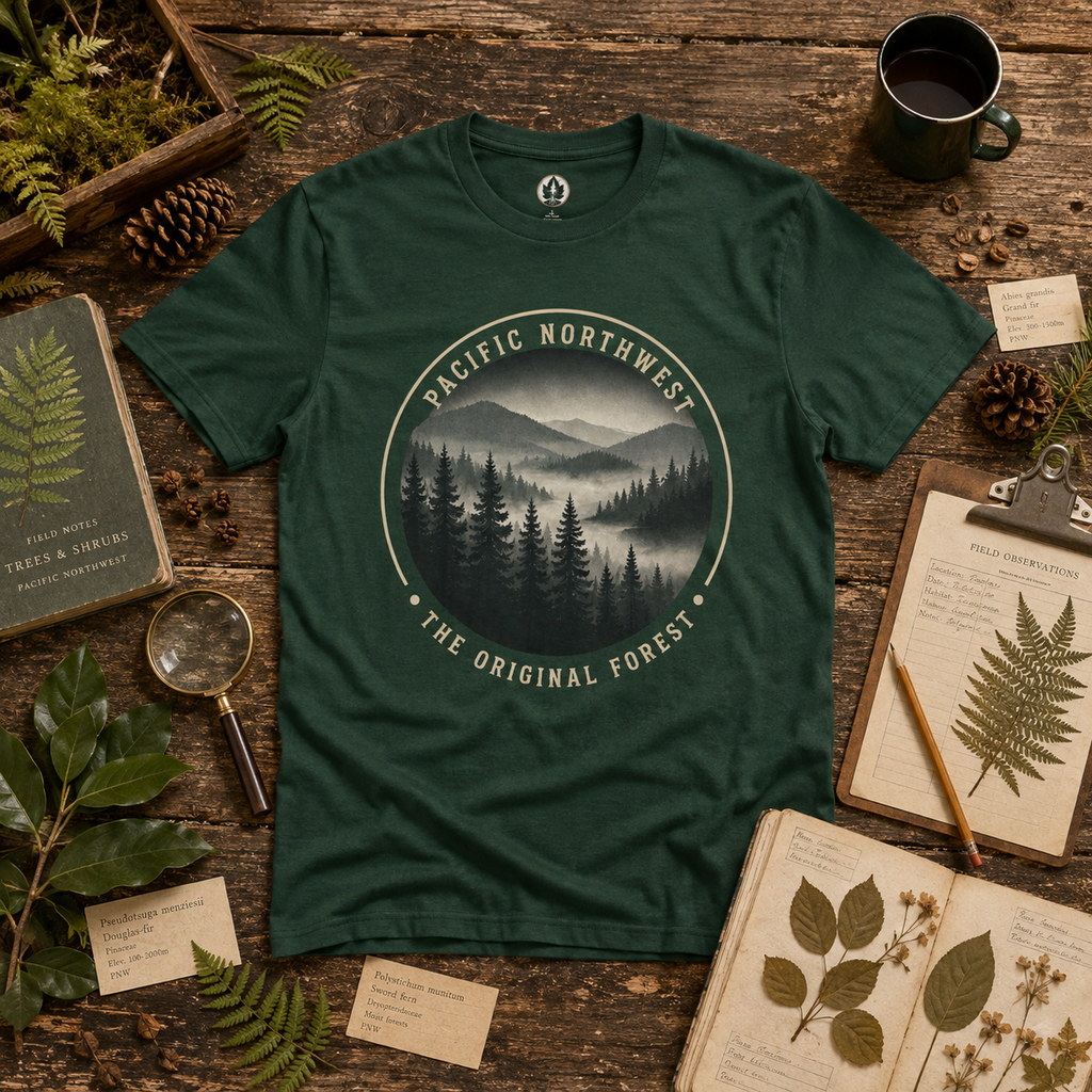 Pacific Northwest T‑Shirt — “The Original Forest” Tee