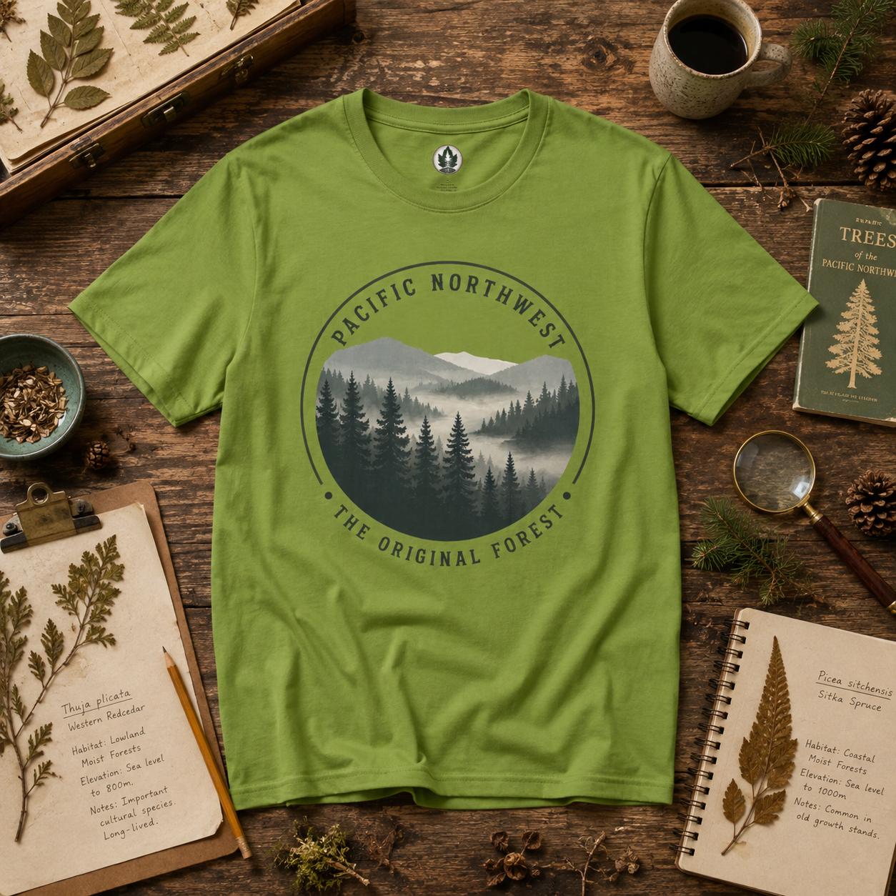 Pacific Northwest T‑Shirt — “The Original Forest” Tee