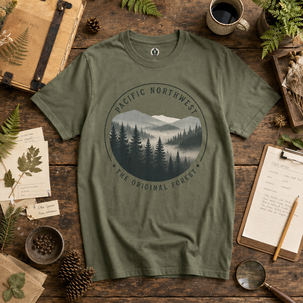 Pacific Northwest T‑Shirt — “The Original Forest” Tee