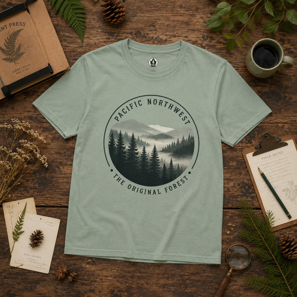 Pacific Northwest T‑Shirt — “The Original Forest” Tee
