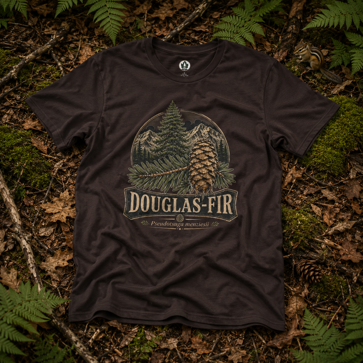 Douglas-Fir, Pseudotsuga menziesii T‑Shirt