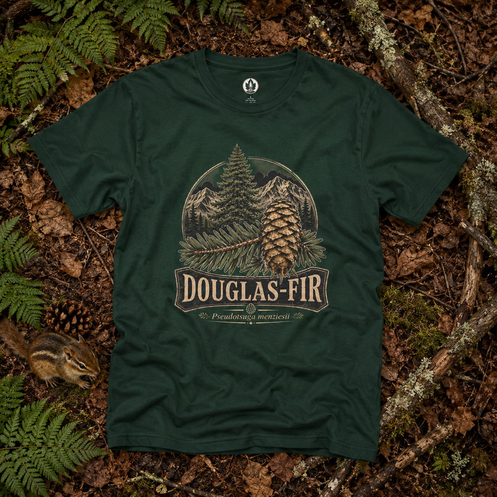 Douglas-Fir, Pseudotsuga menziesii T‑Shirt