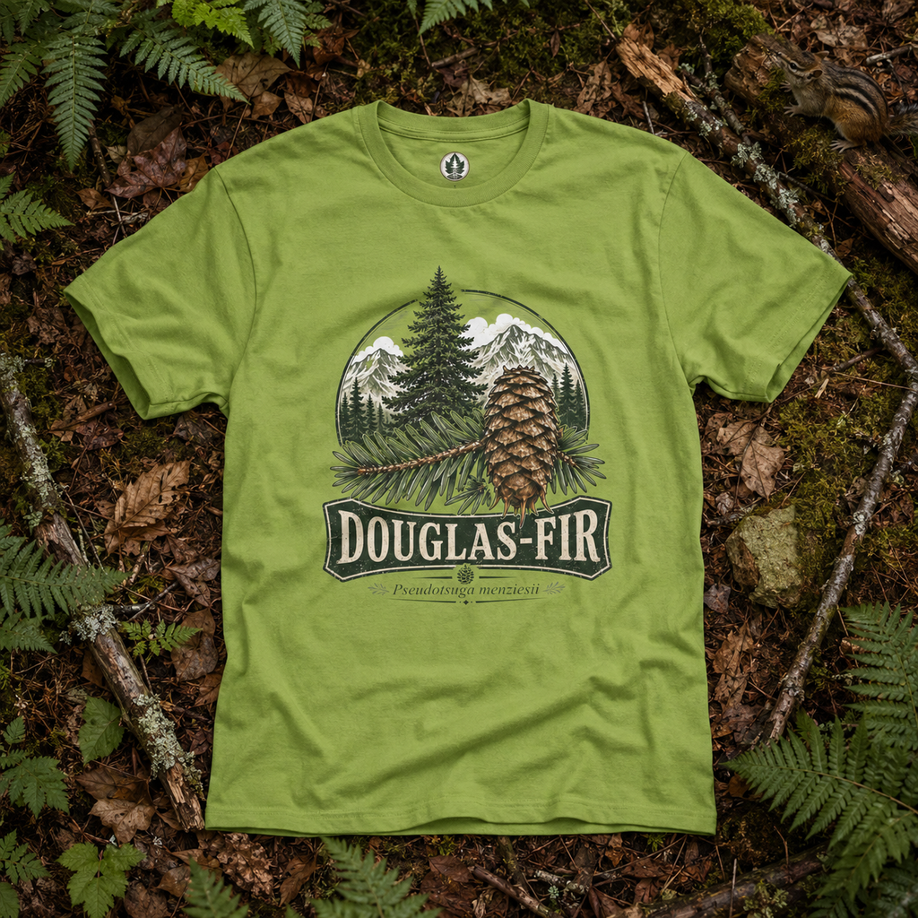 Douglas-Fir, Pseudotsuga menziesii T‑Shirt
