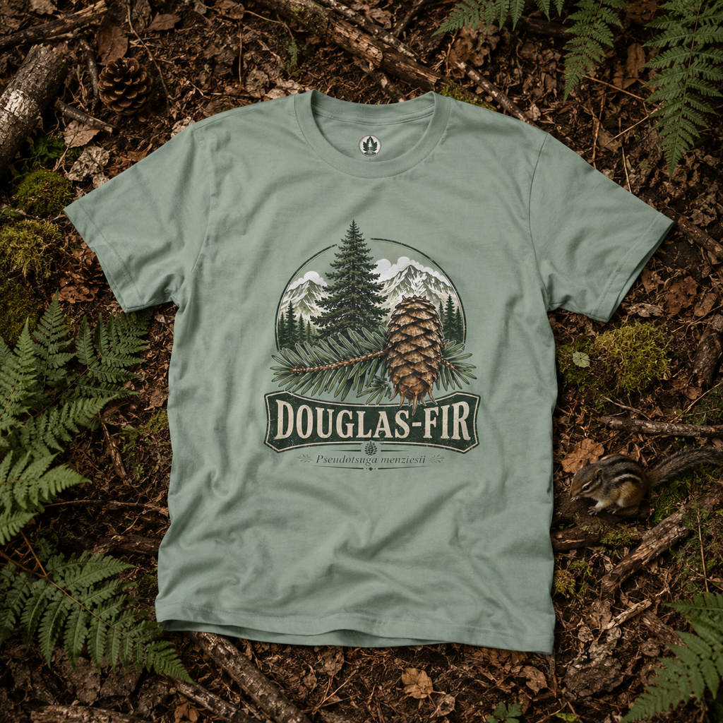 Douglas-Fir, Pseudotsuga menziesii T‑Shirt