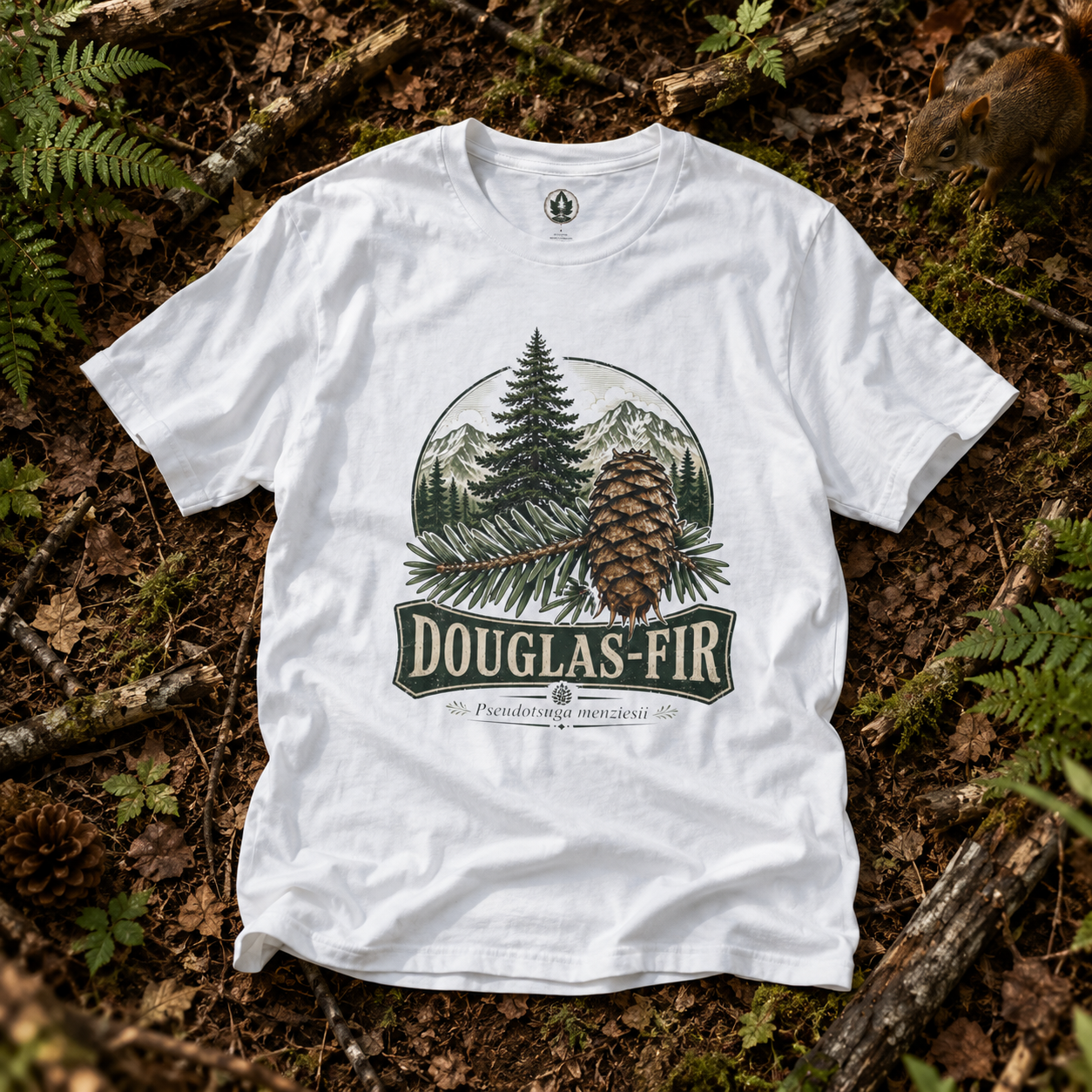 Douglas-Fir, Pseudotsuga menziesii T‑Shirt