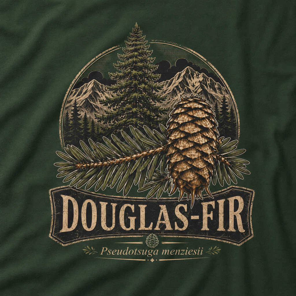 Douglas-Fir, Pseudotsuga menziesii T‑Shirt