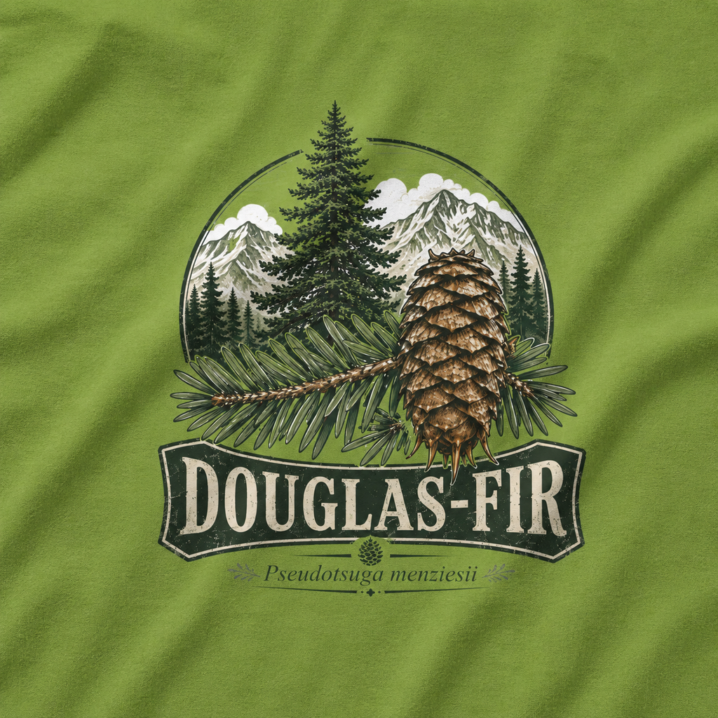 Douglas-Fir, Pseudotsuga menziesii T‑Shirt