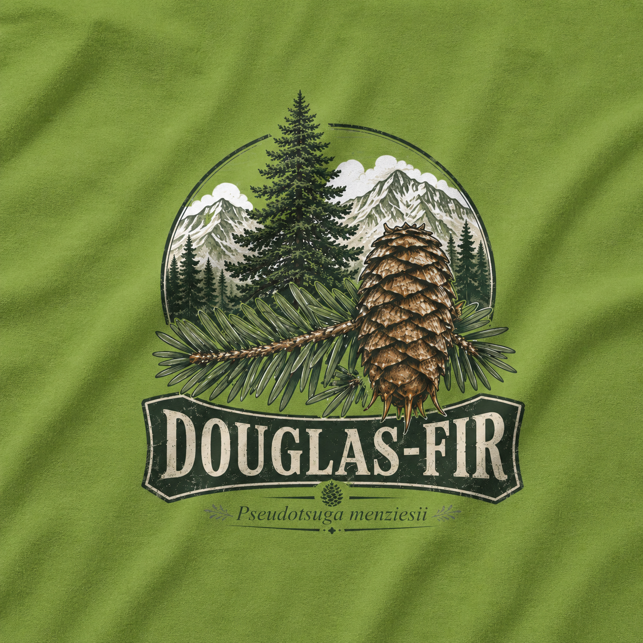 Douglas-Fir, Pseudotsuga menziesii T‑Shirt