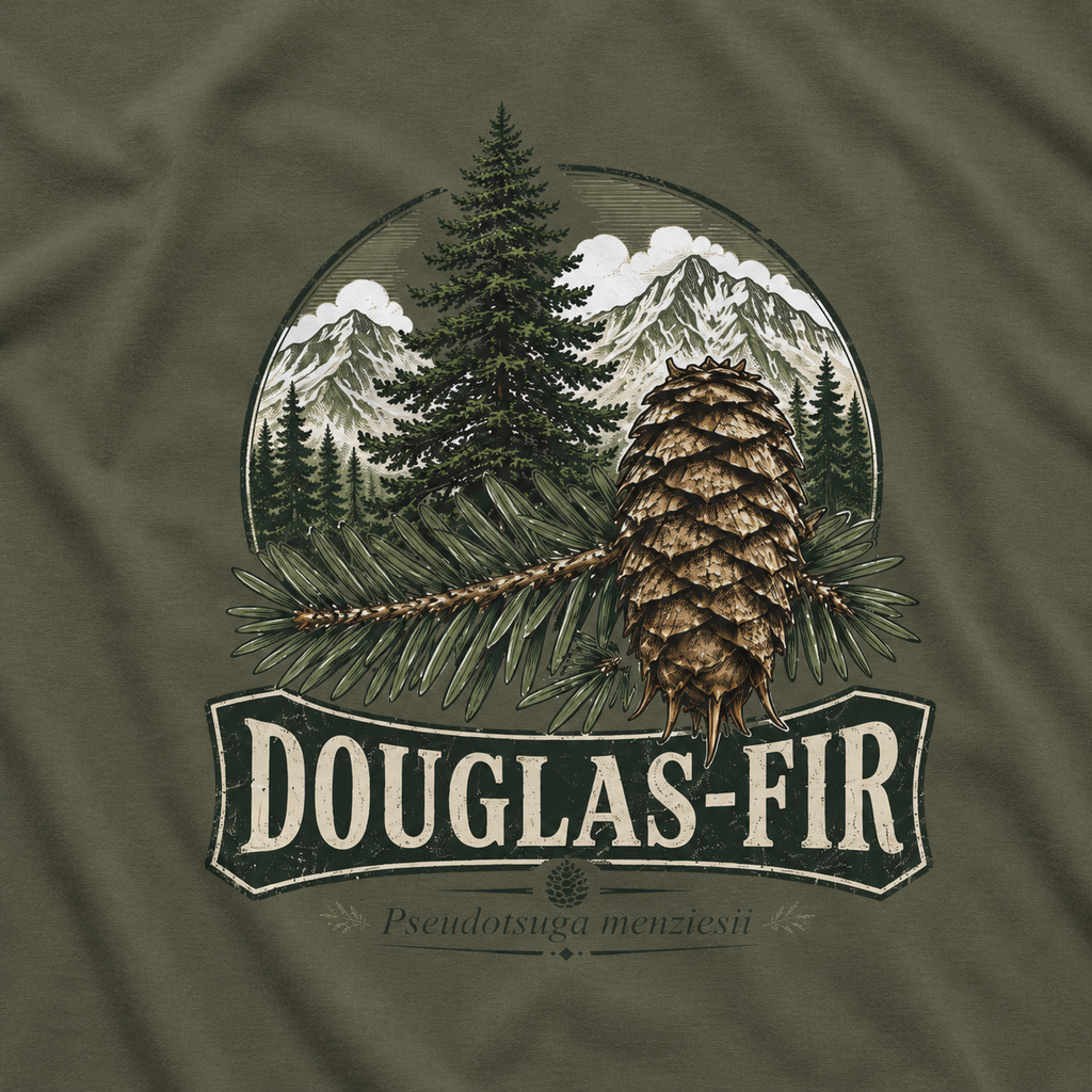 Douglas-Fir, Pseudotsuga menziesii T‑Shirt