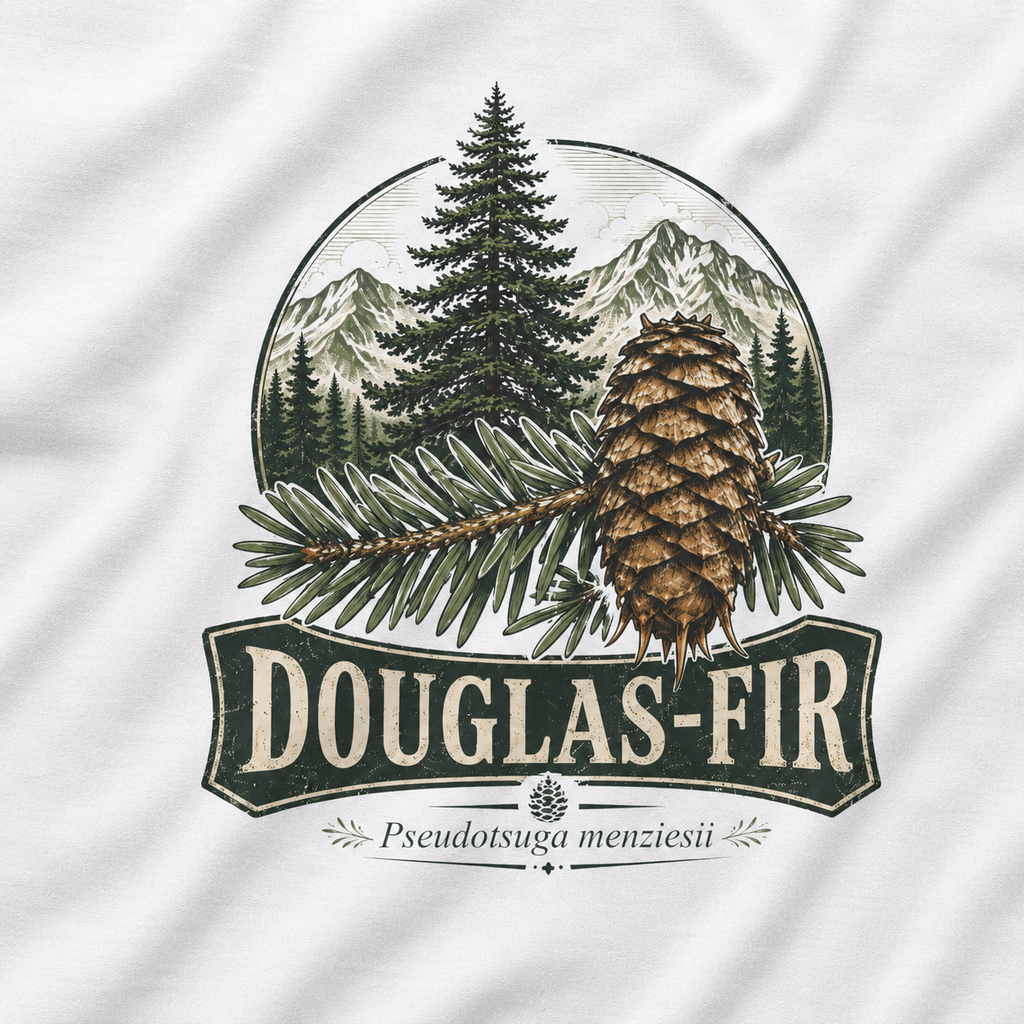 Douglas-Fir, Pseudotsuga menziesii T‑Shirt