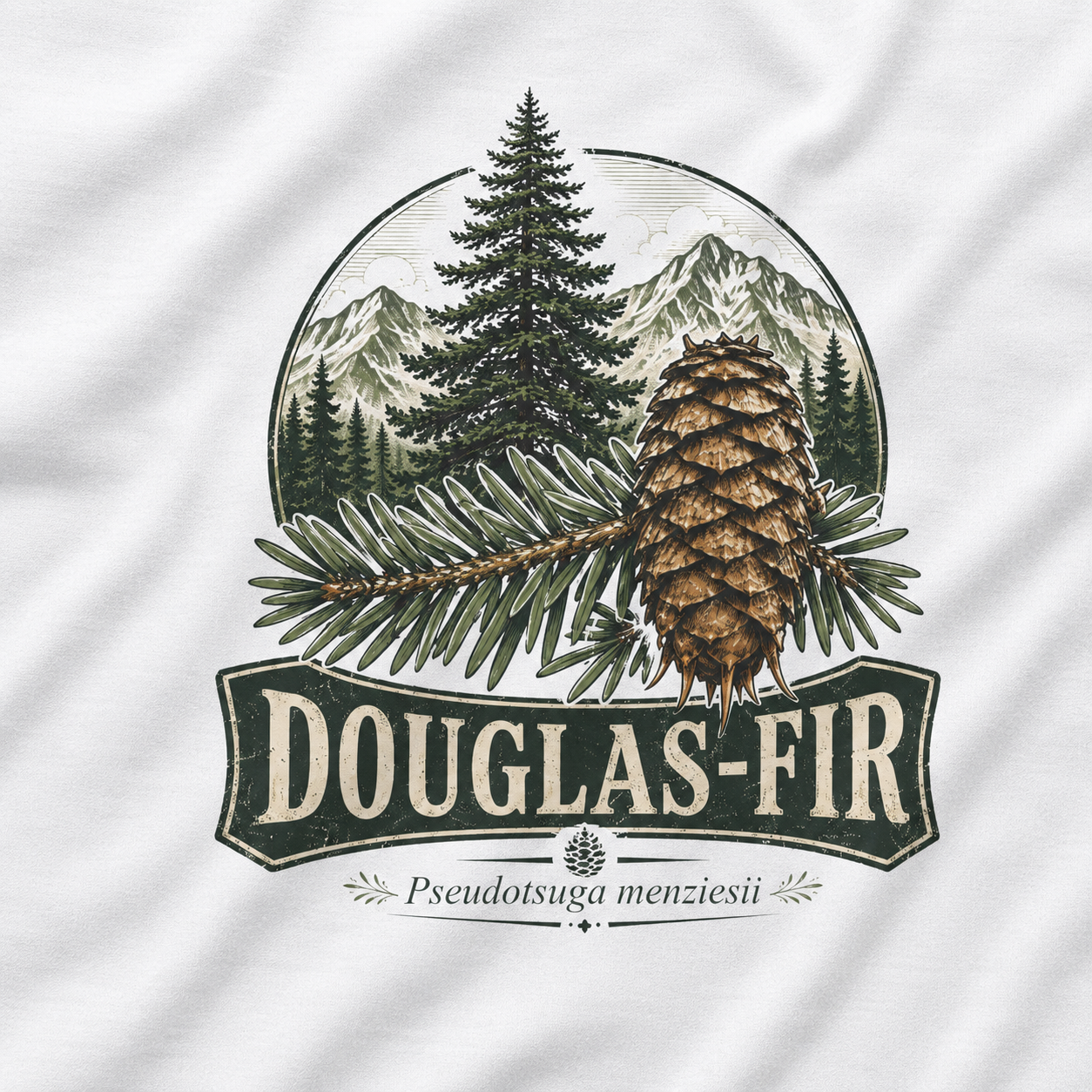 Douglas-Fir, Pseudotsuga menziesii T‑Shirt