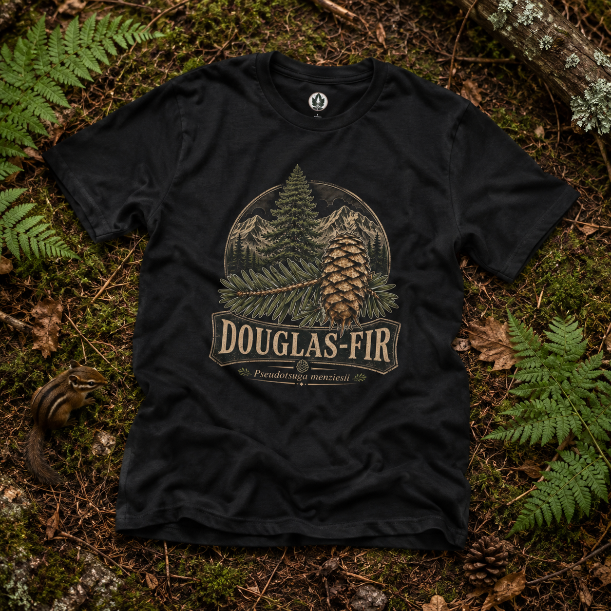 Douglas-Fir, Pseudotsuga menziesii T‑Shirt