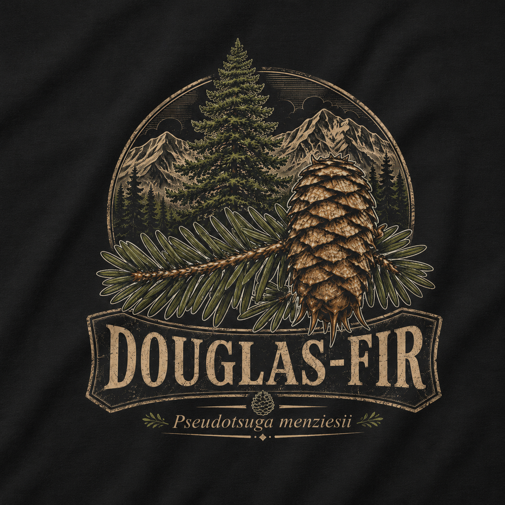 Douglas-Fir, Pseudotsuga menziesii T‑Shirt