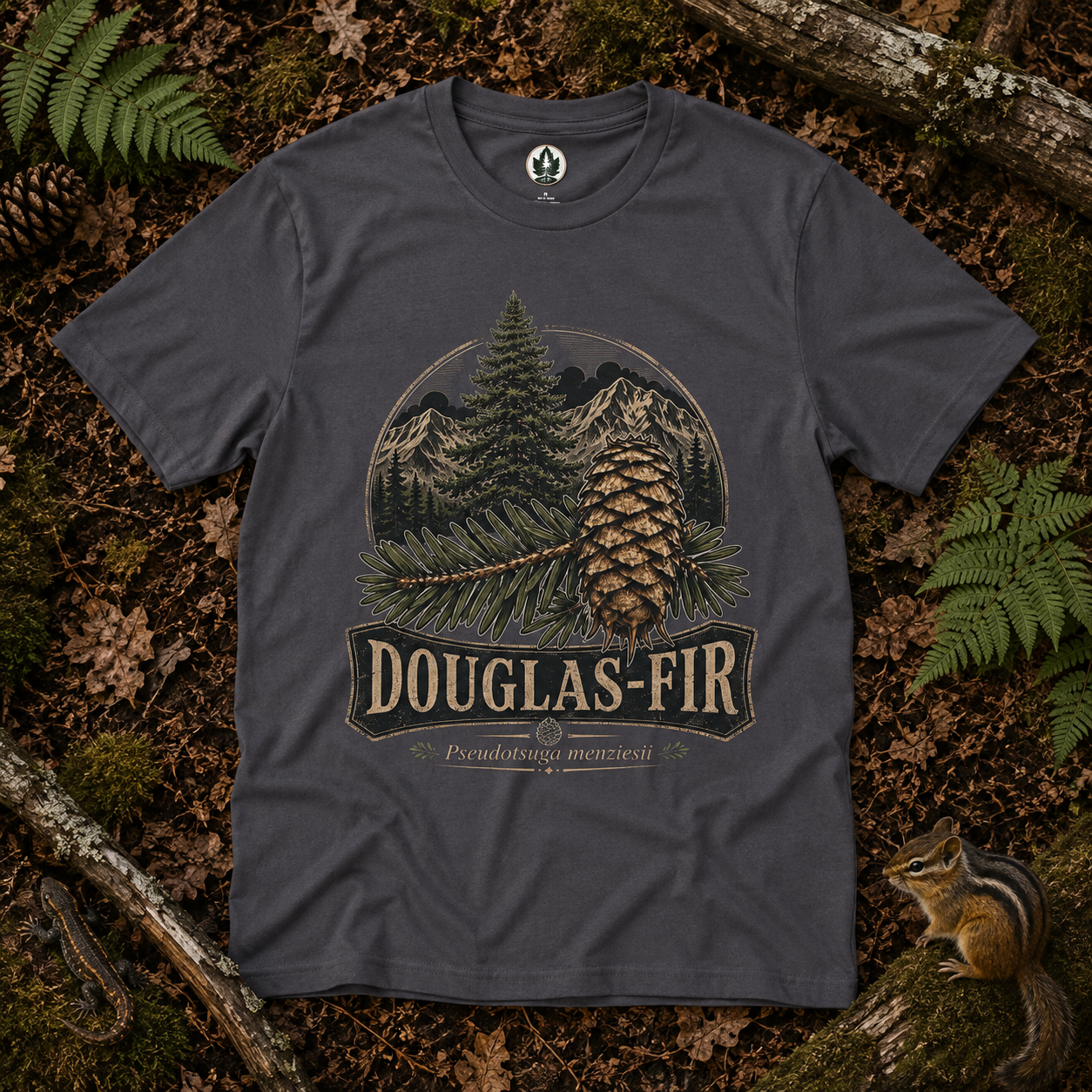 Douglas-Fir, Pseudotsuga menziesii T‑Shirt