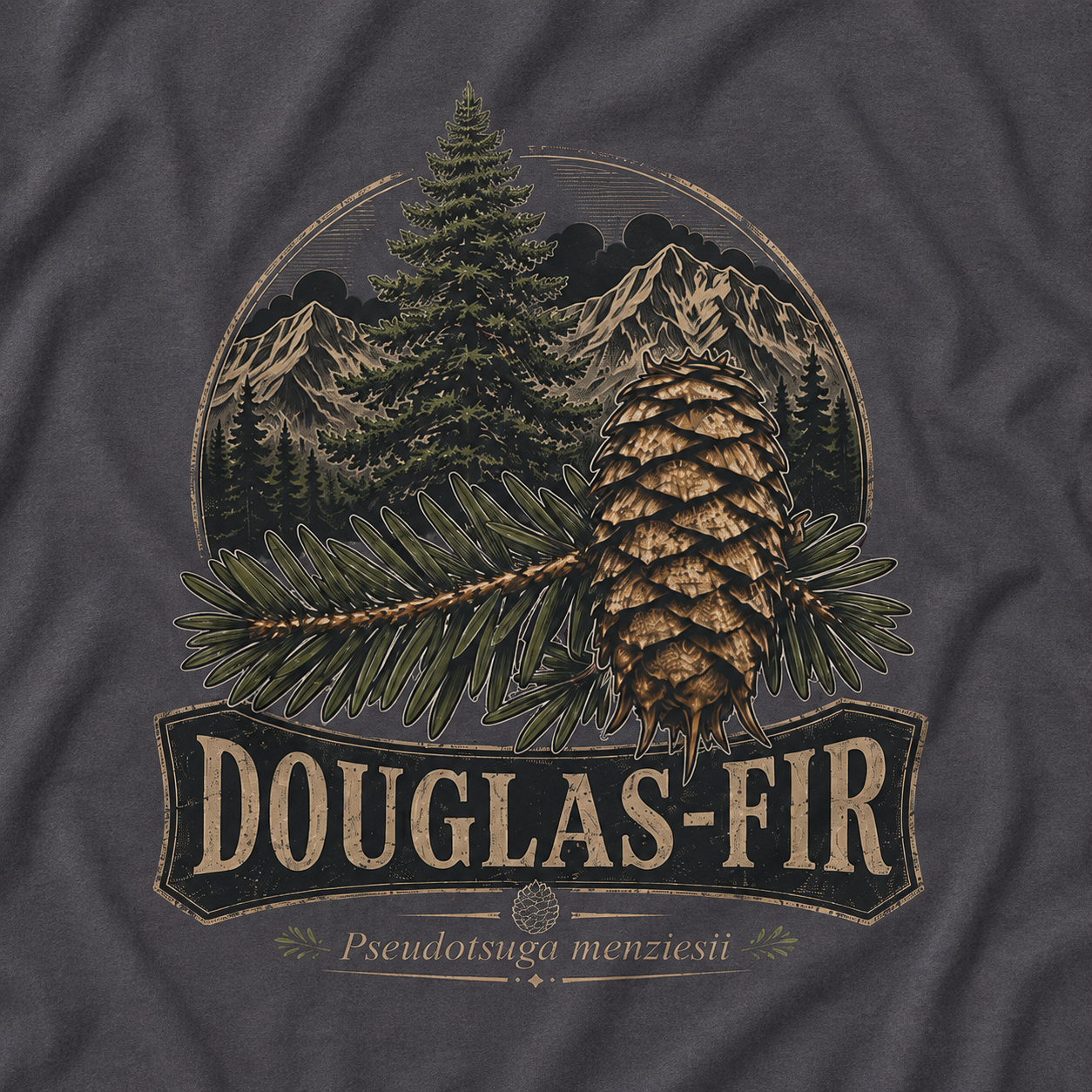 Douglas-Fir, Pseudotsuga menziesii T‑Shirt