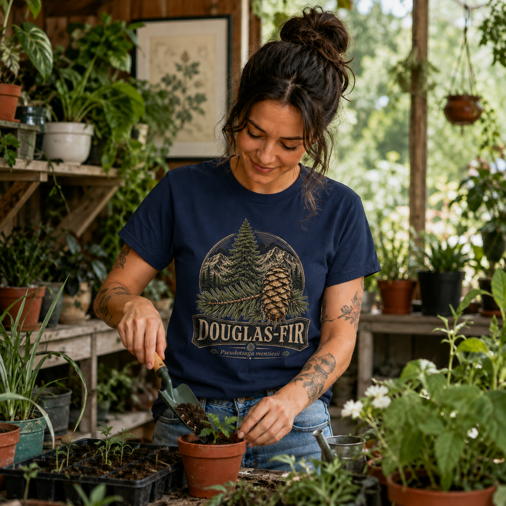 Douglas-Fir, Pseudotsuga menziesii T‑Shirt