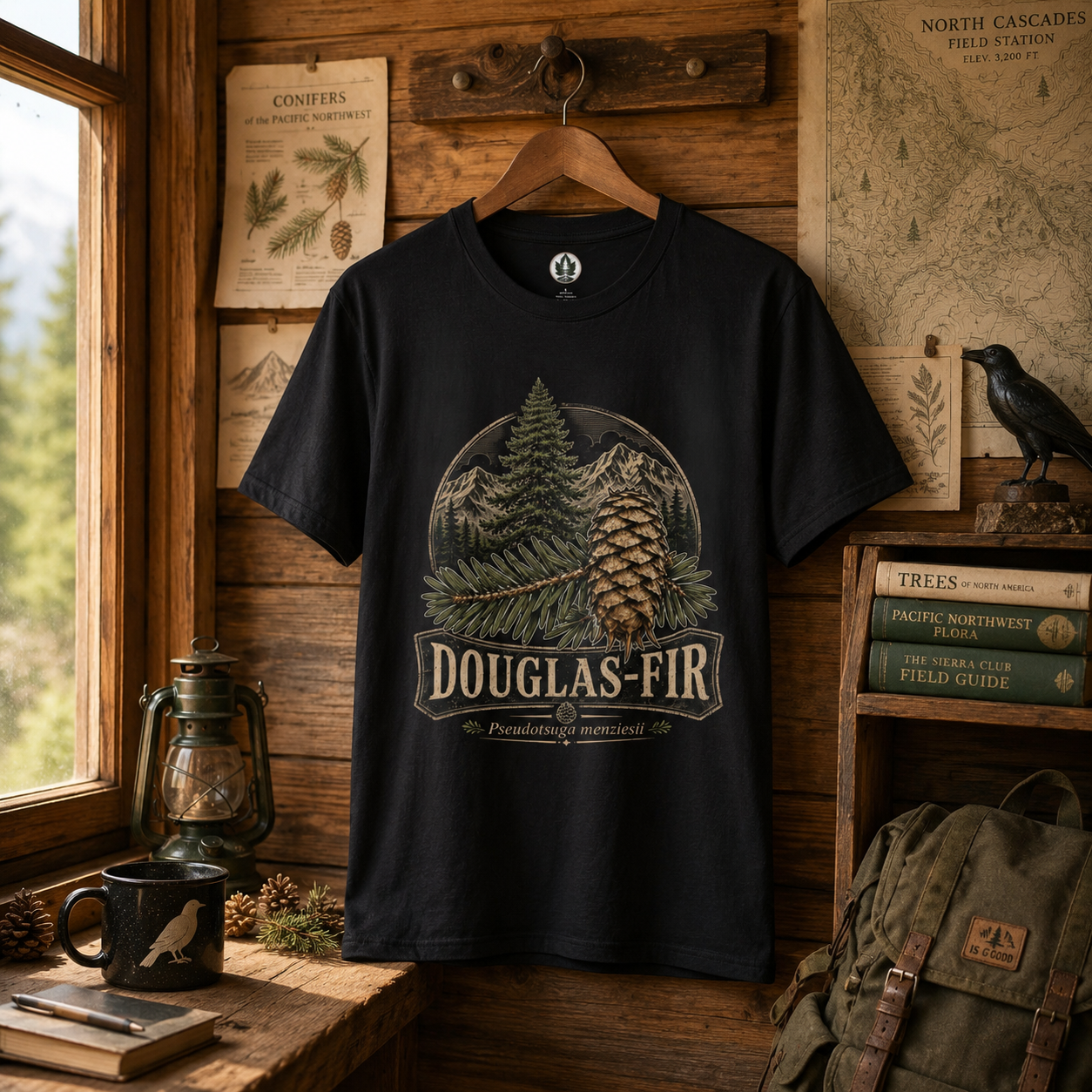 Douglas-Fir, Pseudotsuga menziesii T‑Shirt
