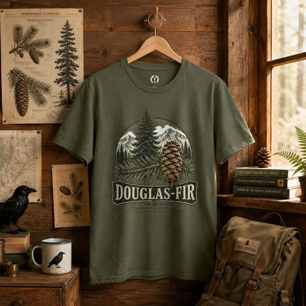 Douglas-Fir, Pseudotsuga menziesii T‑Shirt