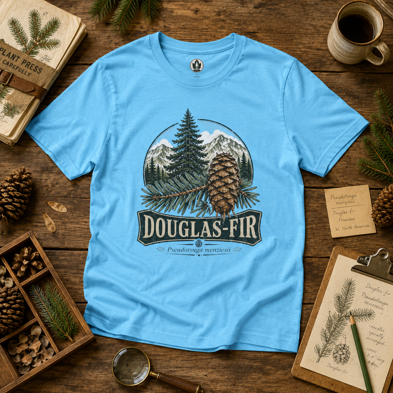 Douglas-Fir, Pseudotsuga menziesii T‑Shirt