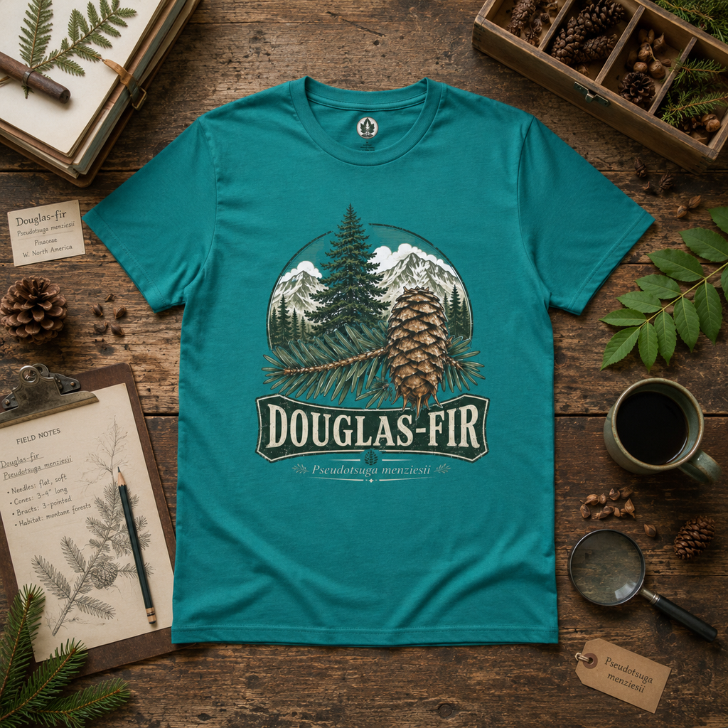Douglas-Fir, Pseudotsuga menziesii T‑Shirt