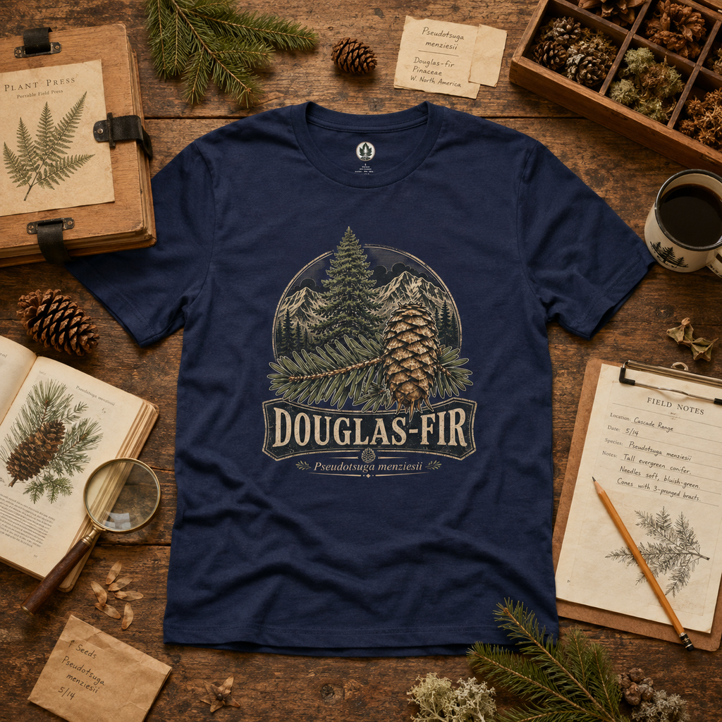 Douglas-Fir, Pseudotsuga menziesii T‑Shirt